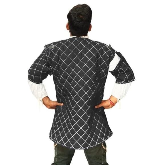 Gambeson Quilted Costumes Padded Armor for Renaissance and Cosplay for medievals - Picture 3 of 5